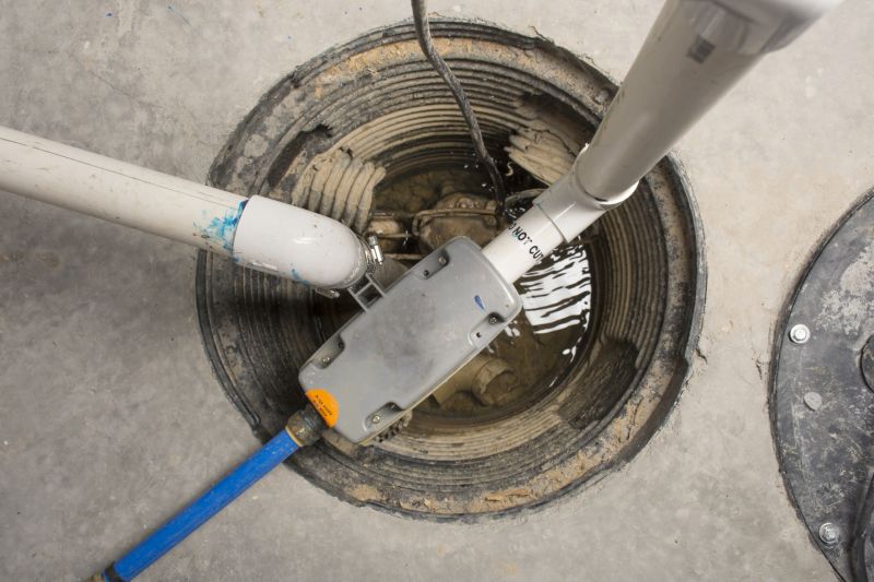 Basement Drainage Installation in Manchester, NH