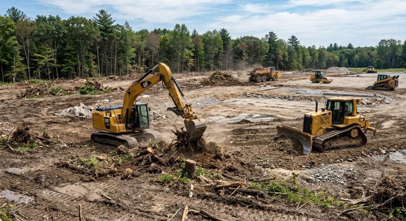 Commercial Land Clearing in Katy, TX