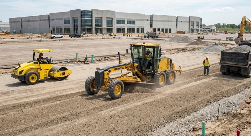 Parking Lot Gravel Repair in Canton, GA