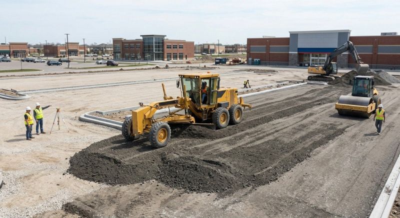 Parking Lot Gravel Repair in Gwinnett County, GA