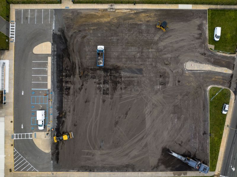 Parking Lot Gravel Repair in Lawrenceville, GA