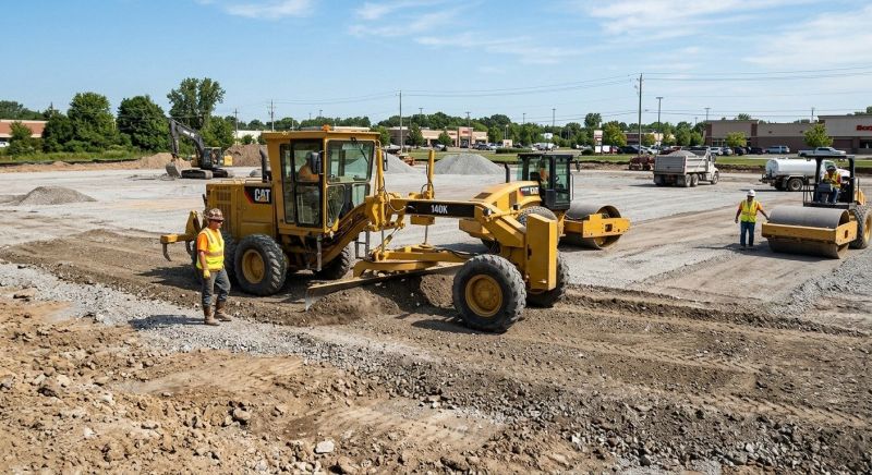 Parking Lot Leveling in Ellijay, GA