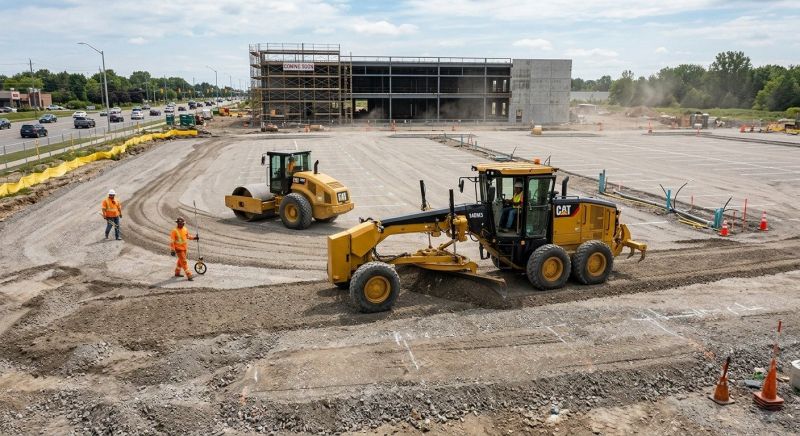 Parking Lot Leveling in Pearland, TX